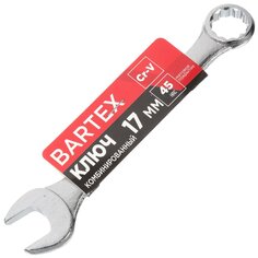 Ключ комбинированный, Bartex, 17 мм, Эко