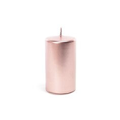 Свеча Mercury deco lucid розовое золото 5х10 см