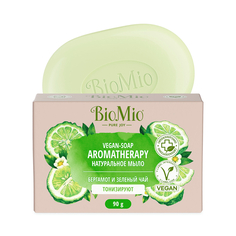 Мыло натуральное BioMio зеленый чай и эфирное масло бергамота 90 г