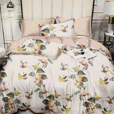 Комплект постельного белья Wonne Traum Elegance Apple garden cream Семейный/дуэт