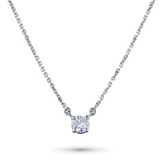 Колье из серебра э0612кл05163100_white ЭПЛ Даймонд