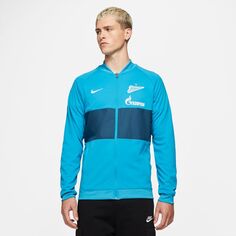 Мужская толстовка Мужская олимпийка Nike Polo Zenit Saint Petersburg