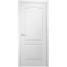 Дверь межкомнатная глухая без замка и петель в комплекте Палитра 200x60 см финиш-бумага цвет белый