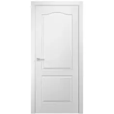 Дверь межкомнатная глухая без замка и петель в комплекте Палитра 200x70 см финиш-бумага цвет белый