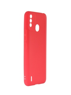 Чехол DF для Itel Vision 2S Silicone Red itCase-03