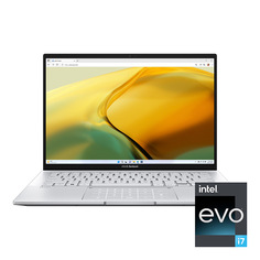 Ноутбук ASUS Zenbook 14 UX3402VA-KP308 90NB10G6-M00FE0 (Intel Core i7-1360P 2.2GHz/16384Mb/1Tb SSD/Intel Iris Xe Graphics/Wi-Fi/Bluetooth/Cam/14/2560x1600/No OS)