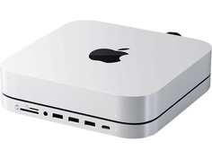 Аксессуар Док-станция Satechi Stand & Hub for Mac Mini Silver ST-MMSHS