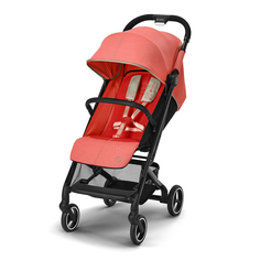 Коляска Beezy Hibiscus Red с бампером CYBEX