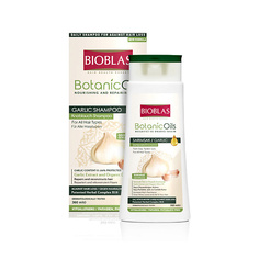 Шампунь для волос BIOBLAS Шампунь против выпадения волос с экстрактом чеснока и оливковым маслом Botanic Oils