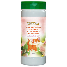 Средство против запаха и пятен UNICLEAN Ликвидатор запаха кошачьих туалетов яблоневый сад 600