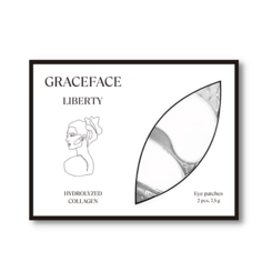 Уход за кожей лица GRACE FACE Патчи гидрогелевые увлажняющие для глаз с коллагеном от мешков, отеков темных кругов 2