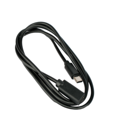 Кабель-удлинитель USB 2.0 Cablexpert CCP-USB2-CMCF-1M Type-C(М)/Type-C(F), 3A, 60Вт, PD/QC3.0, медь,1м, черный, пакет