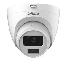 Видеокамера Dahua DH-HAC-HDW1500CLQP-IL-A-0280B-S2 уличная купольная HDCVI с интеллектуальной двойной подсветкой 5Мп; CMOS; объектив 2.8мм