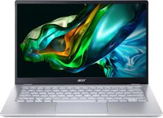 Ноутбук Acer Swift Go 14 SFG14-41-R2U2 NX.KG3CD.003 Ryzen 5 7530U/16GB/512GB SSD/Radeon graphics/14" FHD NG IPS/WiFi/BT/Cam/Win11Home/silver