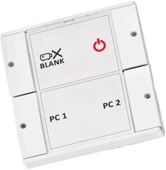 Панель управления BIAMP Impera Oscar 4EUW 912.2253.900/911.2253.900 кнопочная 4-button control pad with Ethernet, EU, white