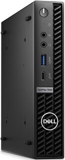 Компьютер Dell Optiplex 7000 Micro i7 12700T/16GB/512GB SSD/UHDG 770/GbitEth/WiFi/BT/260W/мышь/клавиатура/Linux/черный