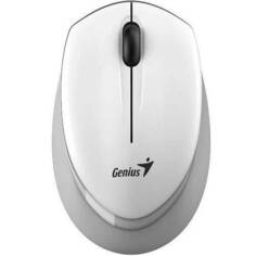 Мышь Wireless Genius NX-7009 31030030402 white grey, бесшумная, 3 кнопки