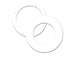 Крепление BIAMP D45-CATR-10PK 912.0941.900/911.0941.900 D4LP/D4/D5 Can Adapter/Trim Ring