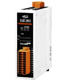 Модуль ICP DAS ECAT-2055 EtherCAT Slave I/O Module with Isolated 8-ch DO and 8-ch DI (RoHS)