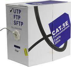 Кабель витая пара U/UTP 5e кат. 4 пары 5bites UT5710-305A 26AWG(0.40 мм), омедненный алюминий (CCA), многожильный (stranded), внутренний, PVC, серый,