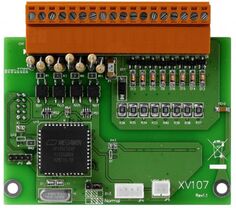 Модуль ICP DAS XV107 8-channel Isolated Source-type Digital Input and 8-channel Isolated Sink-type Digital Output