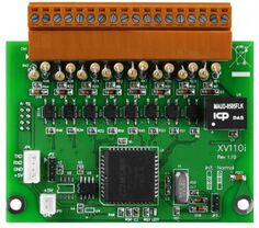 Модуль ICP DAS XV110 CR 16-channel Isolated Dry and Wet Contact Digital Input Module With 16-bit Counters (RoHS)