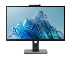 Монитор 23.8 Acer B247YDbmiprczxv UM.QB7EE.D10 IPS, 16:9, FHD, 250 nit, 75Hz ,VGA , HDMI(1.4), DP(1.2) , cam, audio, H.Adj.