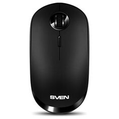 Мышь Wireless Sven RX-570SW черная (2.4GHz, BT, бесшумные клавиши., АКБ, 3+1кл., ST, 800-1600DPI, блист.)