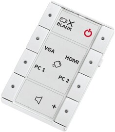 Панель управления BIAMP Impera Echo 8DKW 912.0029.900/911.0029.900 кнопочная 8-button control pad, DK, white