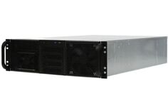 Корпус серверный 3U Procase RE306-D1H11-FC-55-700RP 1x5.25+11HDD,черный,бп GRP700 700+700вт, глубина 550мм,MB CEB 12"x10.5",4slot,панель вентиляторов