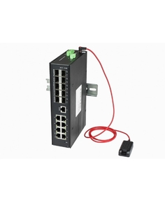 Коммутатор промышленный NST NS-SW-8G10GX-SPL/IM Ultra PoE коммутатор Gigabit Ethernet на 8GE PoE + 10 GE SFP порта с функцией мониторинга температуры/