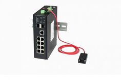 Коммутатор управляемый NST NS-SW-8G2G-L/IM промышленный Gigabit Ethernet на 8GE RJ45 + 2 GE SFP порта с функцией мониторинга температуры/влажности/нап