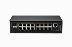 Коммутатор управляемый NST NS-SW-16G2G-L Gigabit Ethernet на 18 RJ45 + 2 GE SFP порта. Порты: 18 x GE (10/100/1000 Base-T) , 2 x GE SFP (1000 Base-X).