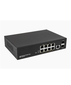 Коммутатор управляемый NST NS-SW-8G2G-L Gigabit Ethernet на 10 портов.Порты: 8 x GE (10/100/1000Base-T) + 2 x GE (SFP 1000Base-X), Консольный порт; Ур
