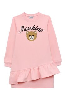 Хлопковое платье Moschino