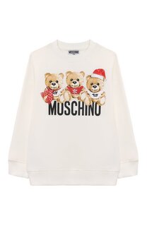 Хлопковый свитшот Moschino