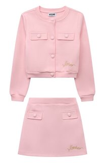Хлопковый костюм Moschino