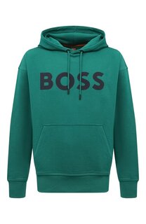 Хлопковое худи BOSS Orange