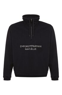 Свитшот из шерсти и кашемира Emporio Armani