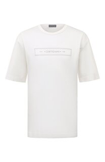 Хлопковая футболка Cortigiani