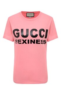 Хлопковая футболка Gucci