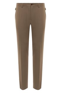 Брюки из хлопка и кашемира Dolce & Gabbana