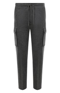 Шерстяные брюки-карго Corneliani
