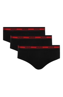 Комплект из трех брифов BOSS Hugo