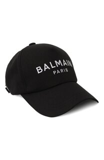 Хлопковая бейсболка Balmain