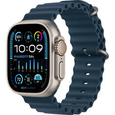 Смарт-часы Apple Watch Ultra 2 49 мм Titanium Ocean Band синий