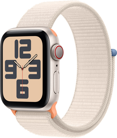 Apple Watch SE 2023 GPS (корпус - сияющая звезда, 40mm ремешок Sport Loop сияющая звезда)