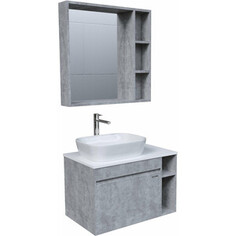 Мебель для ванной Grossman Фалькон 80х49 GR-3020, бетон