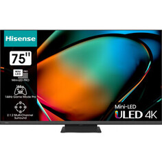 Телевизор Hisense 75U8KQ (75, 4K, SmartTV, VIDAA, QLED)