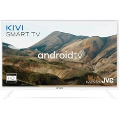 Телевизор Kivi 24H740LW белый (24, HD, Smart TV, Android, Wi-Fi, белый)